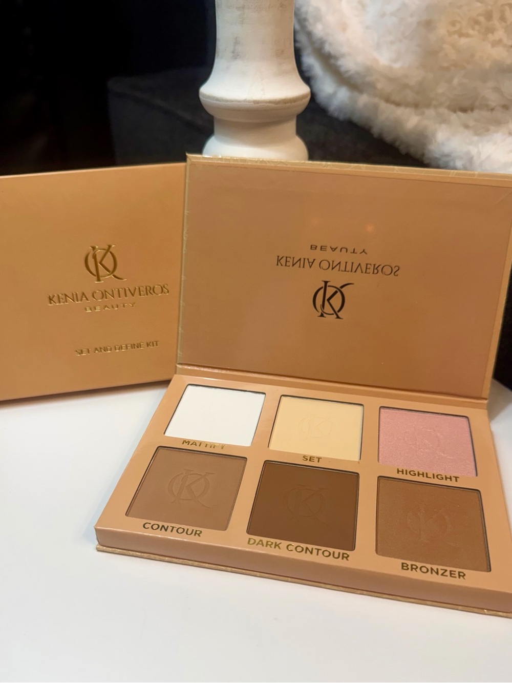 KENIA ONTIVEROS Beauty Face Sculpting Palette — Highlight, Set, Contour, Bronzer - Picture 9 of 9